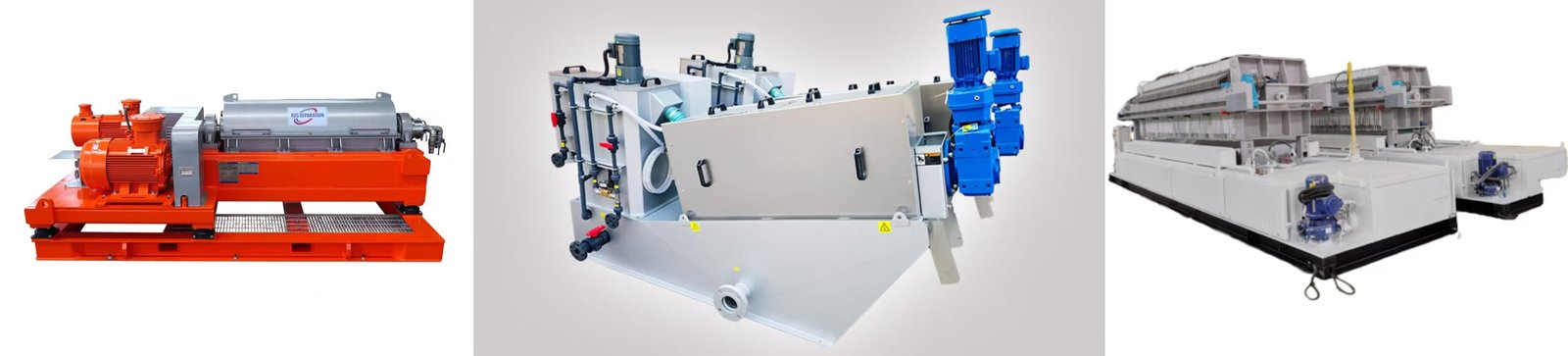 decanter centrifuge, screw press and filter press supplier